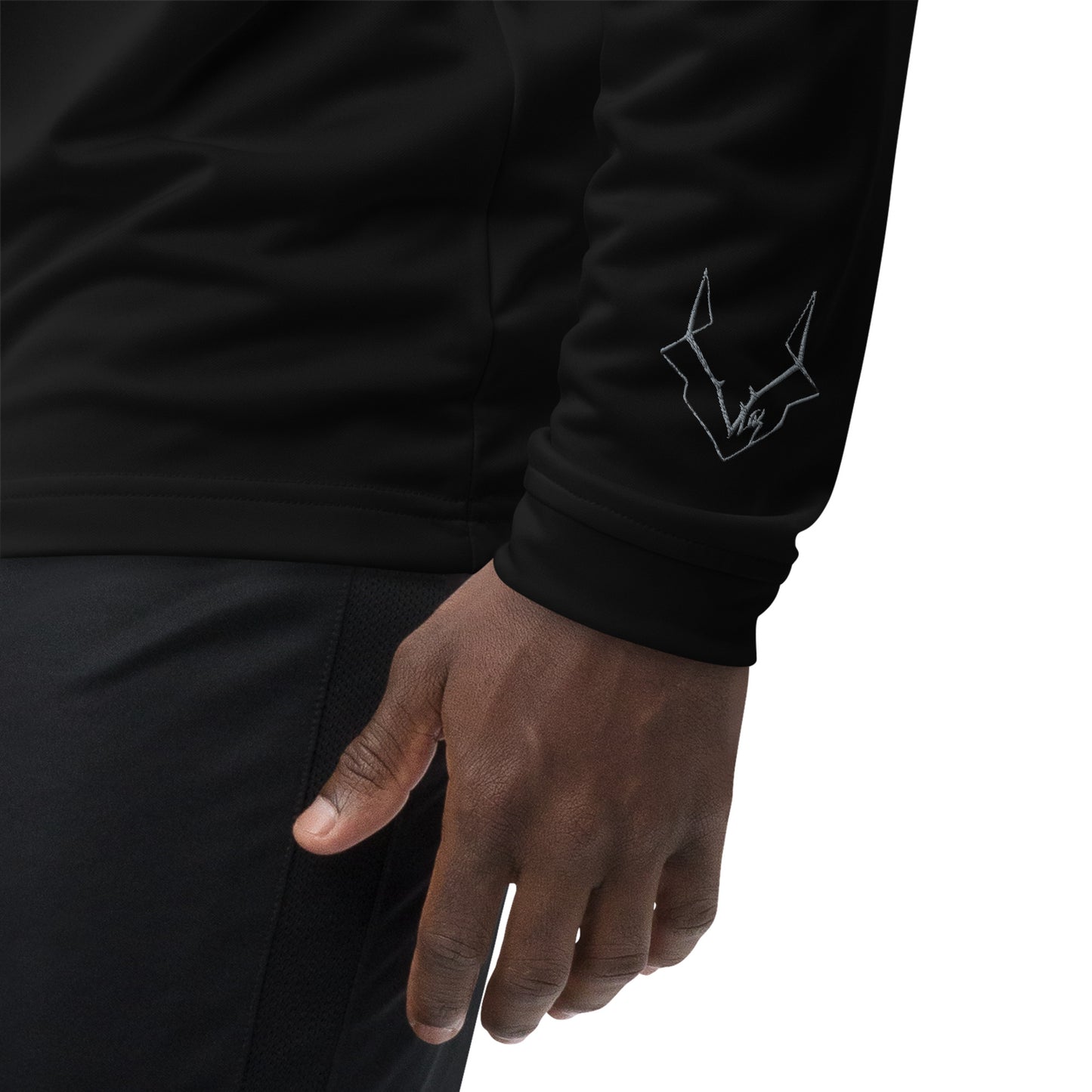 Vuk Embroidered Quarter zip pullover