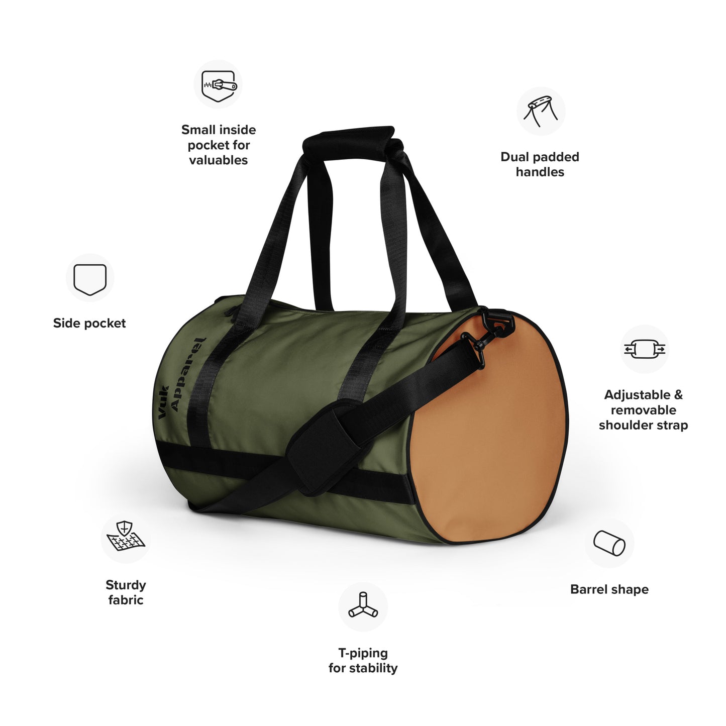 Vuk OD gym bag