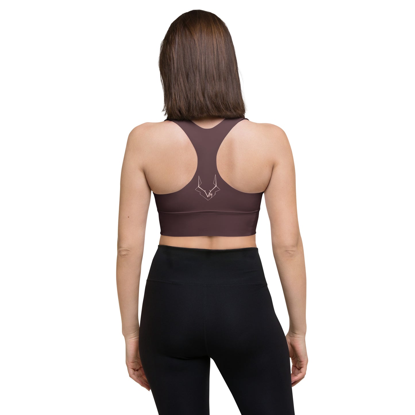 Vuk Cabernet Longline sports bra