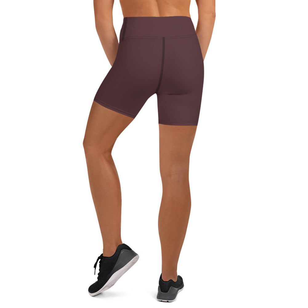 Vuk Cabernet Yoga Shorts