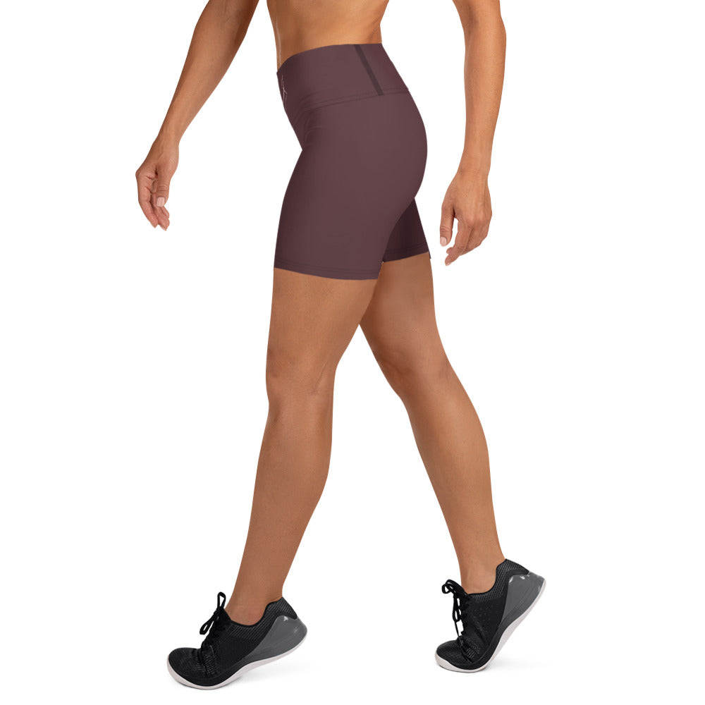 Vuk Cabernet Yoga Shorts