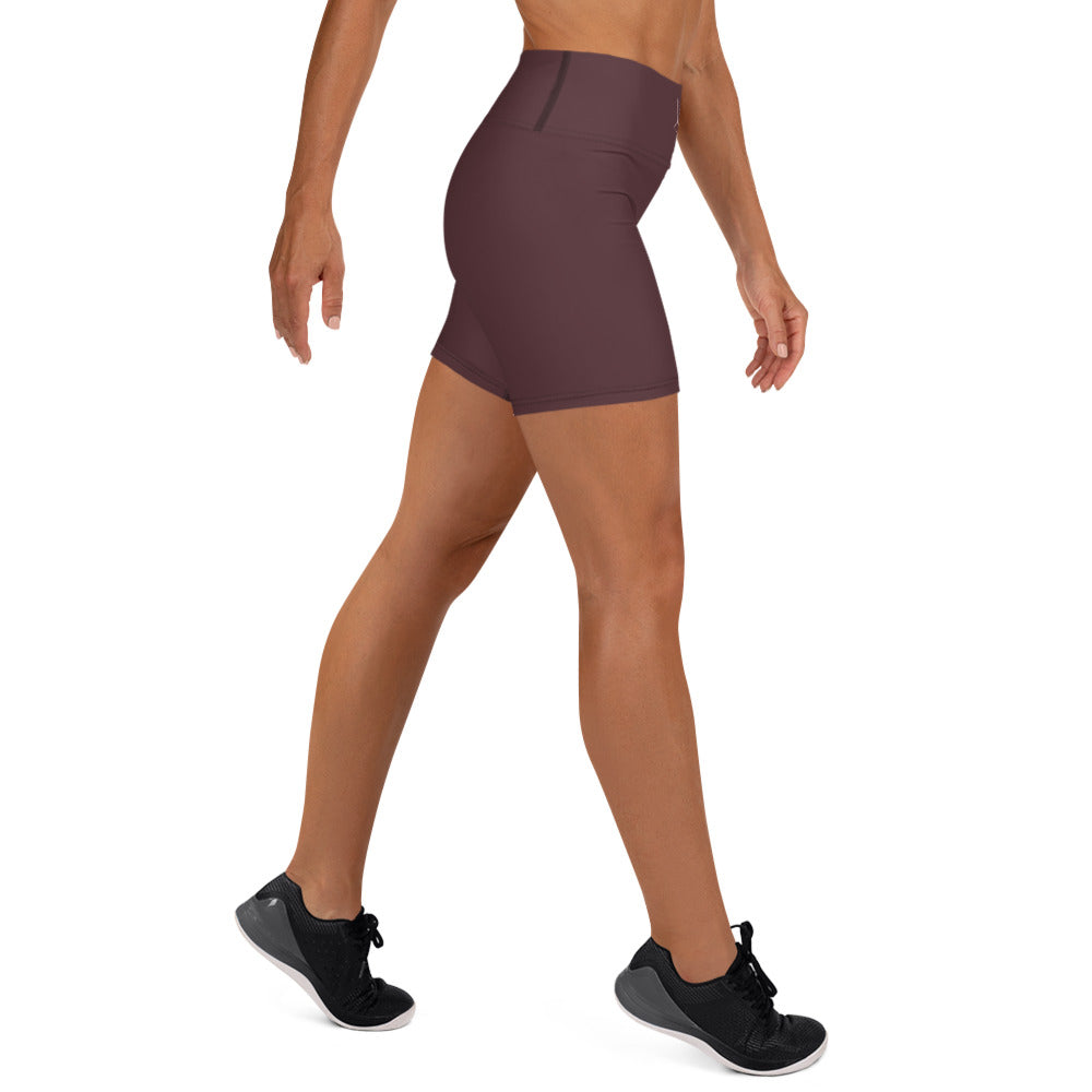 Vuk Cabernet Yoga Shorts