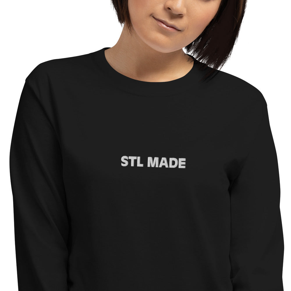 Vuk Embroidered STL MADE Long Sleeve Shirt