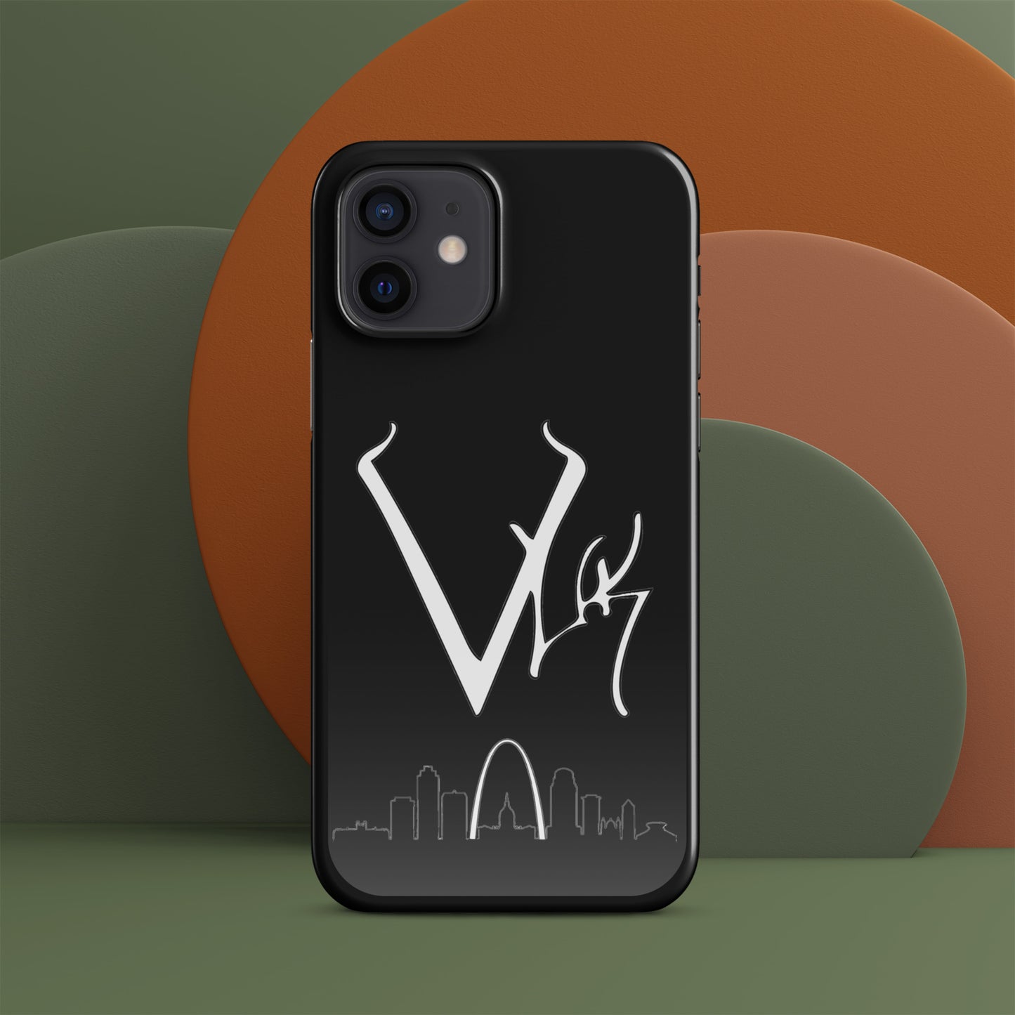 Vuk Black Snap case for iPhone®