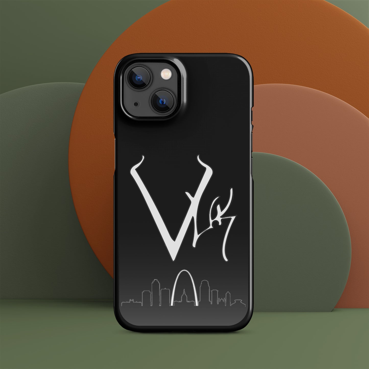 Vuk Black Snap case for iPhone®
