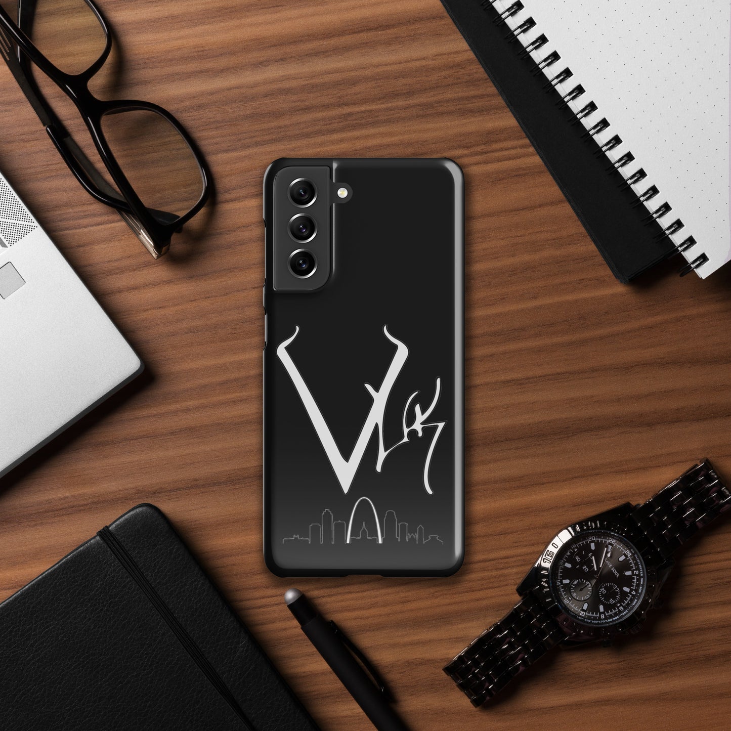 Vuk Black Snap case for Samsung®