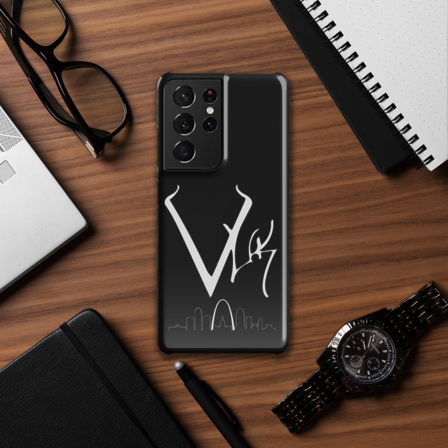 Vuk Black Snap case for Samsung®