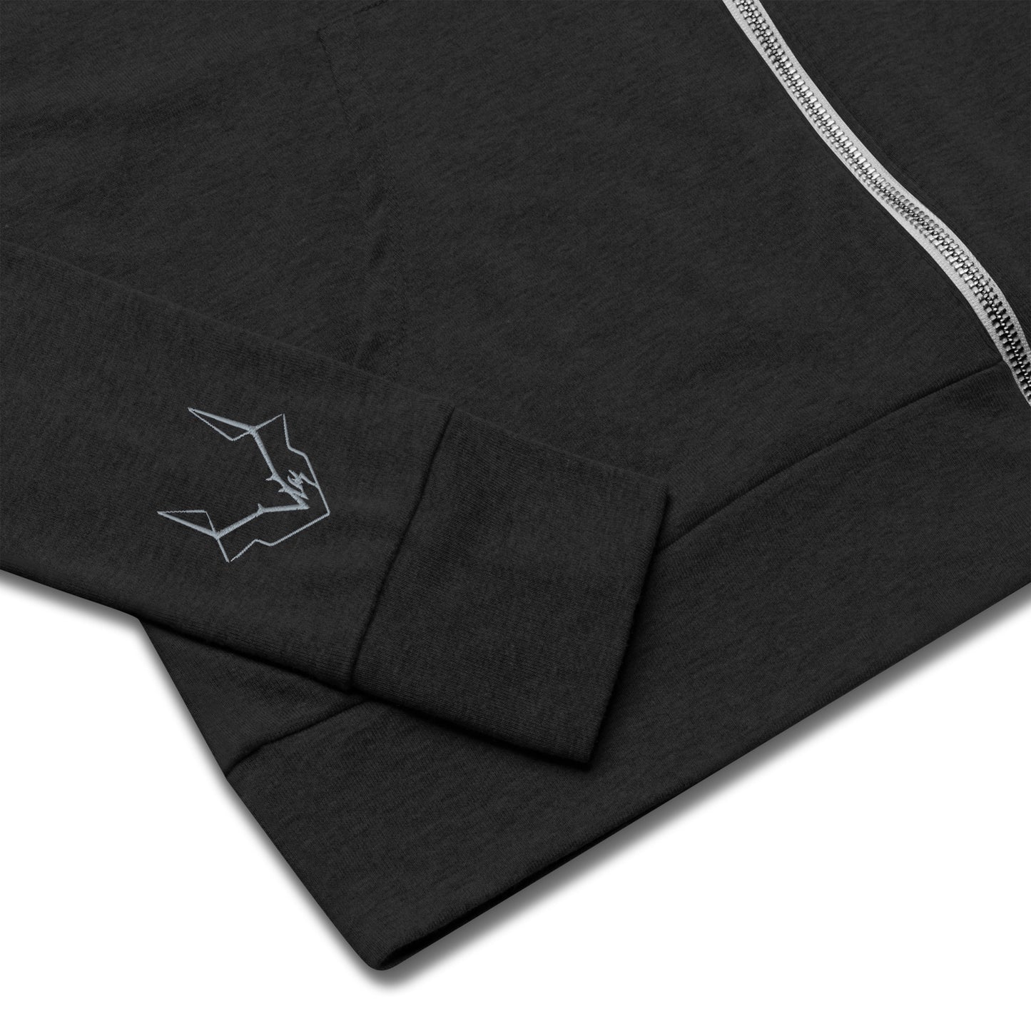 Vuk Embroidered zip hoodie