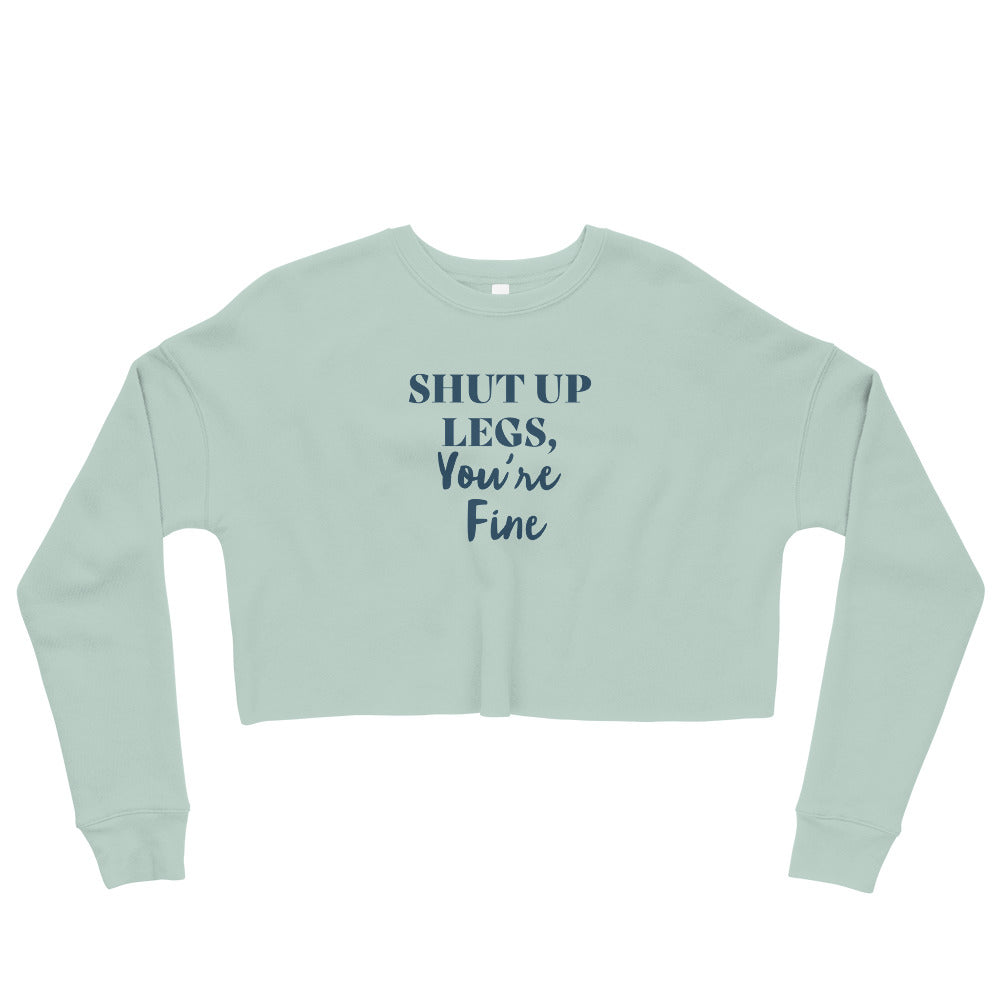 Vuk Leg Day Crop Sweatshirt