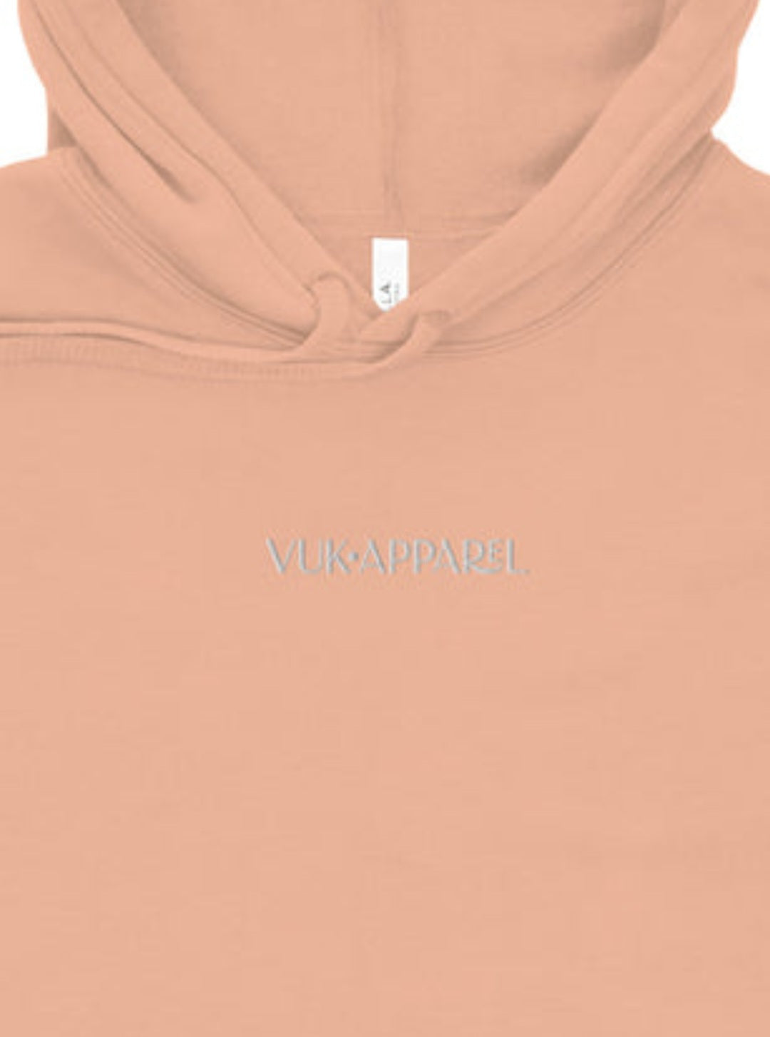 Vuk Apparel Embroidered Crop Hoodie