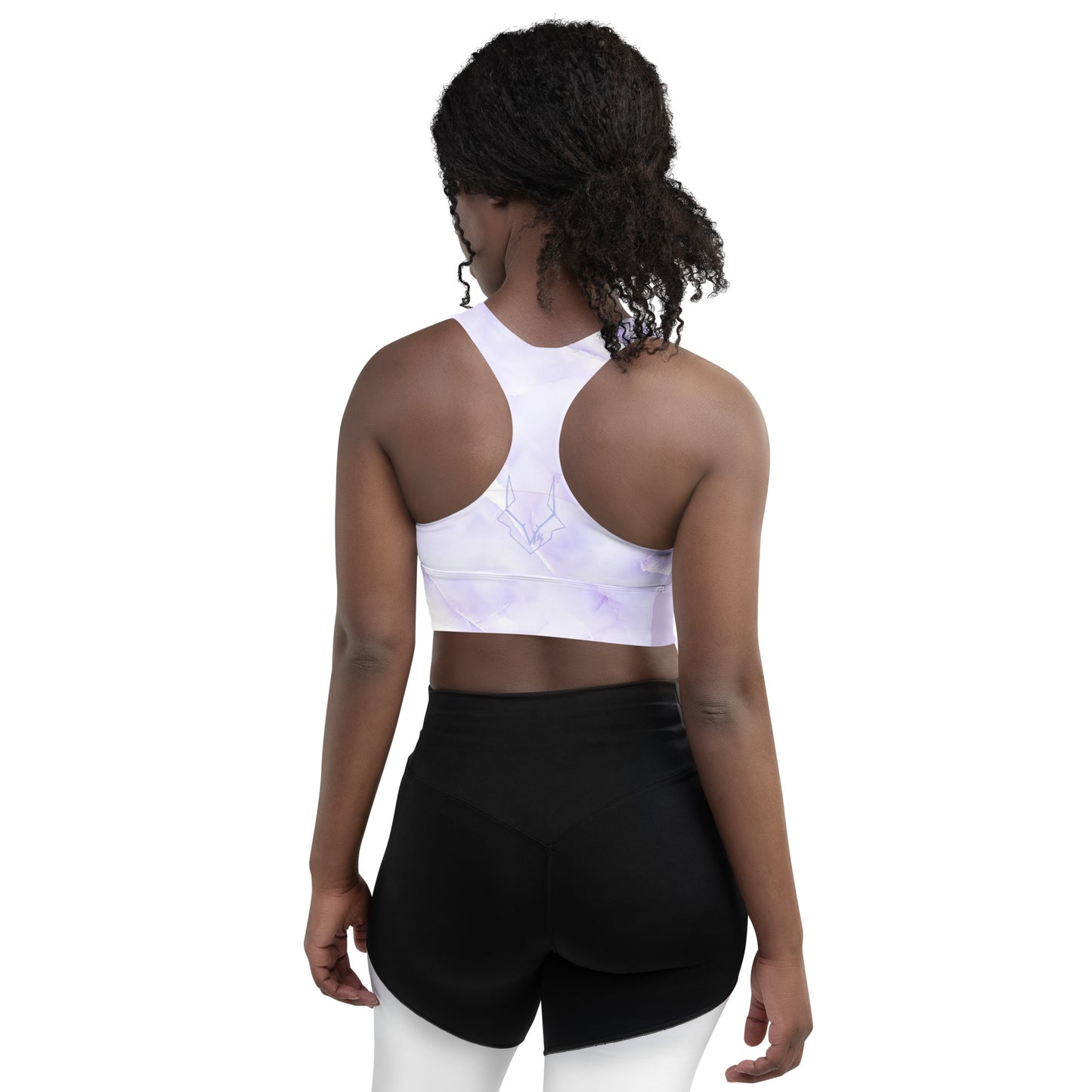 Vuk Lilac Longline sports bra