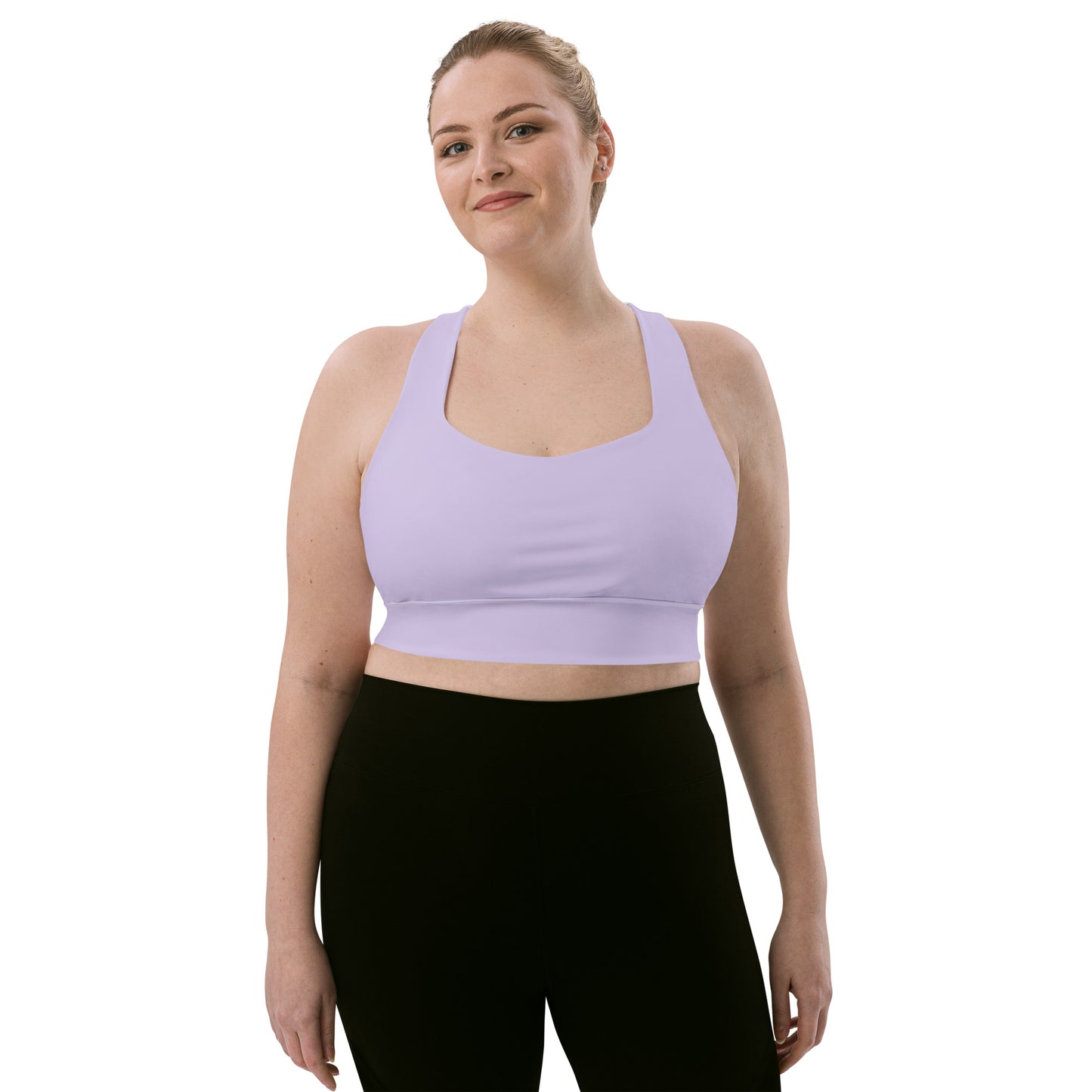 Vuk Lilac Longline sports bra