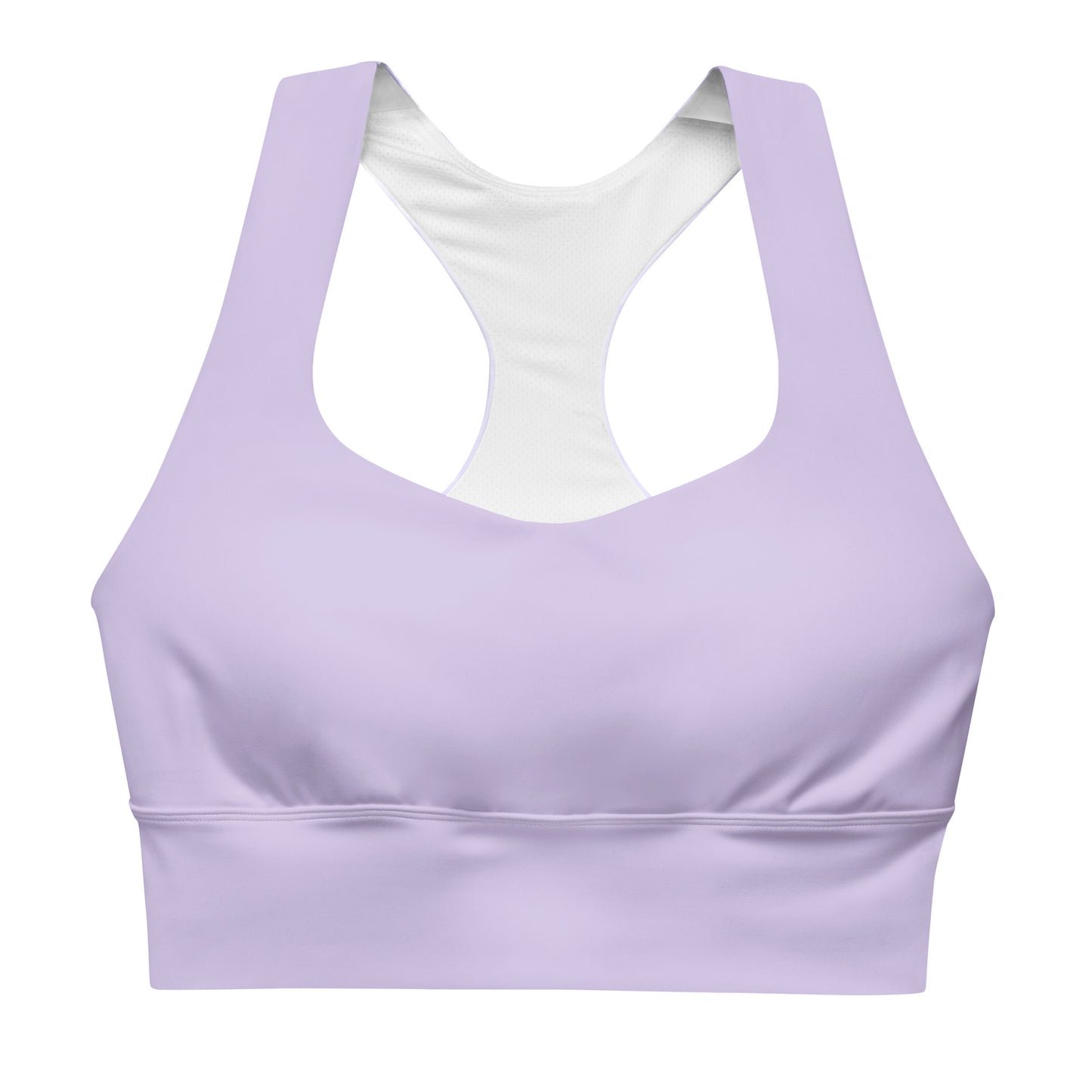 Vuk Lilac Longline sports bra