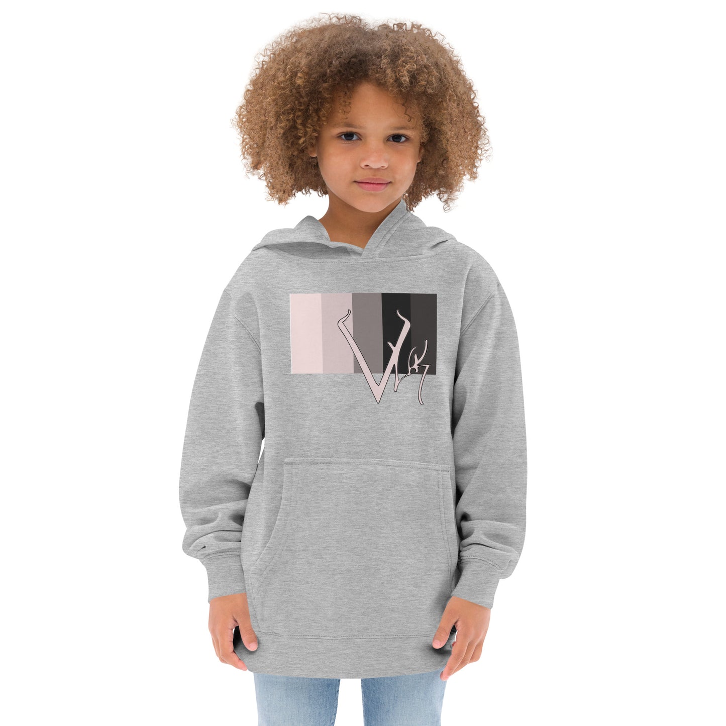 Vuk Color Block Kids fleece hoodie