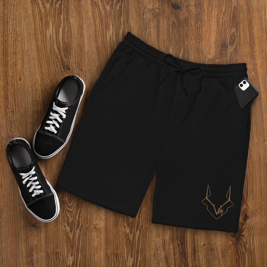 Vuk Embroidered Men's fleece shorts