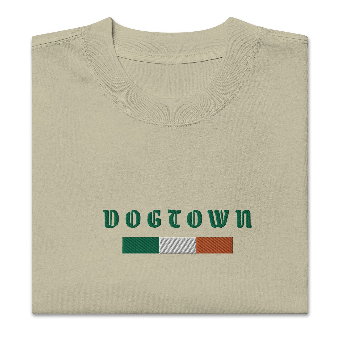 Vuk Embroidered Dogtown Oversized faded t-shirt