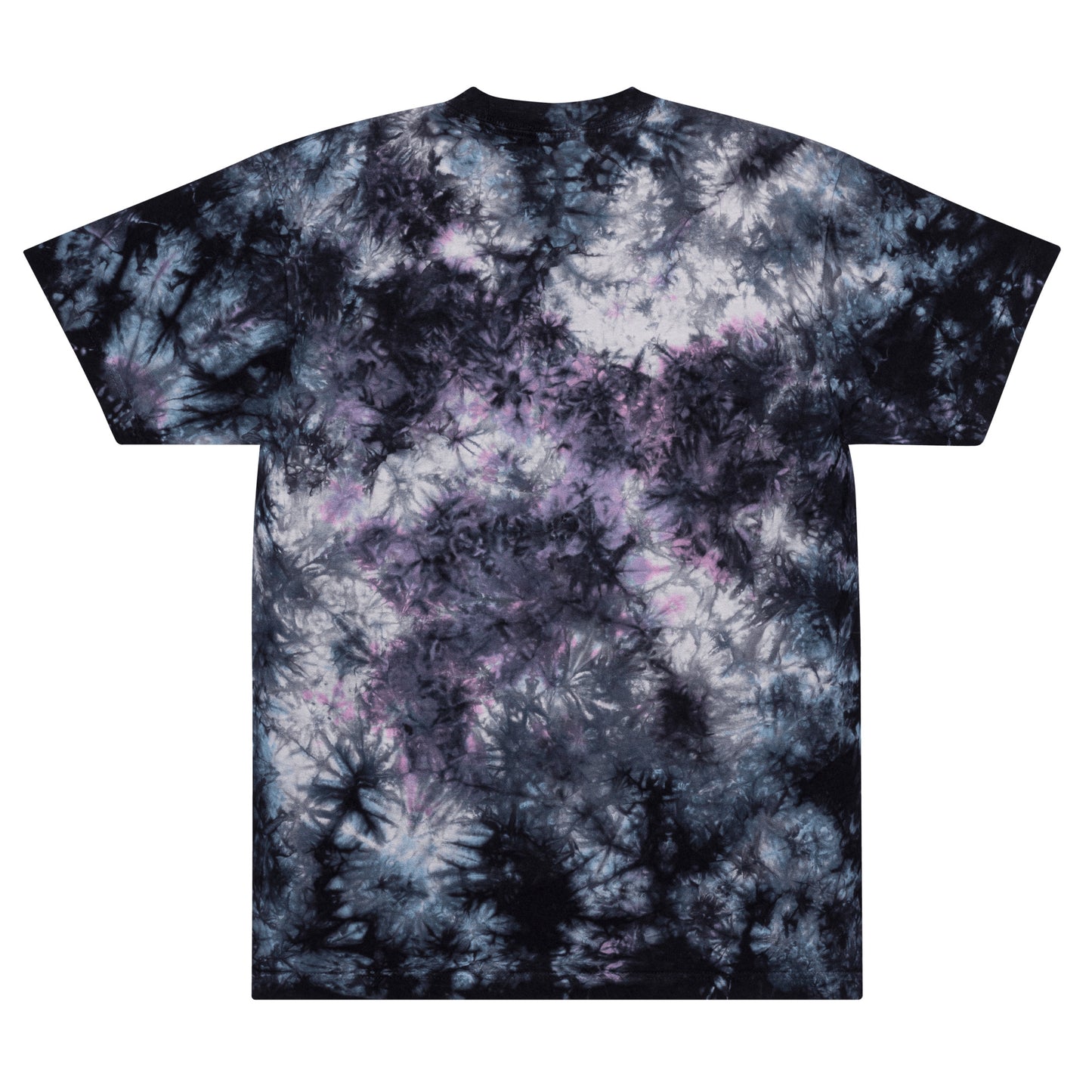 Vuk #Rakija Embroidered tie-dye t-shirt