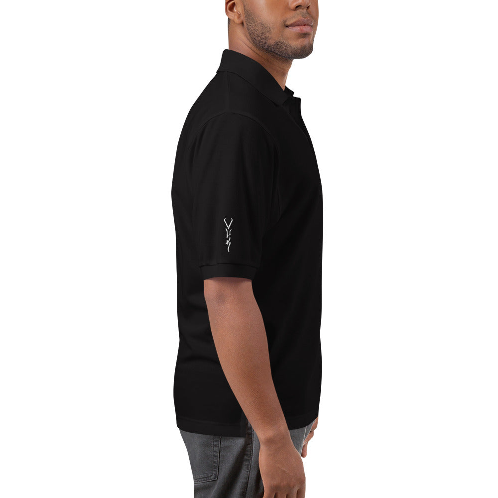 Vuk Embroidered Men's Premium Polo