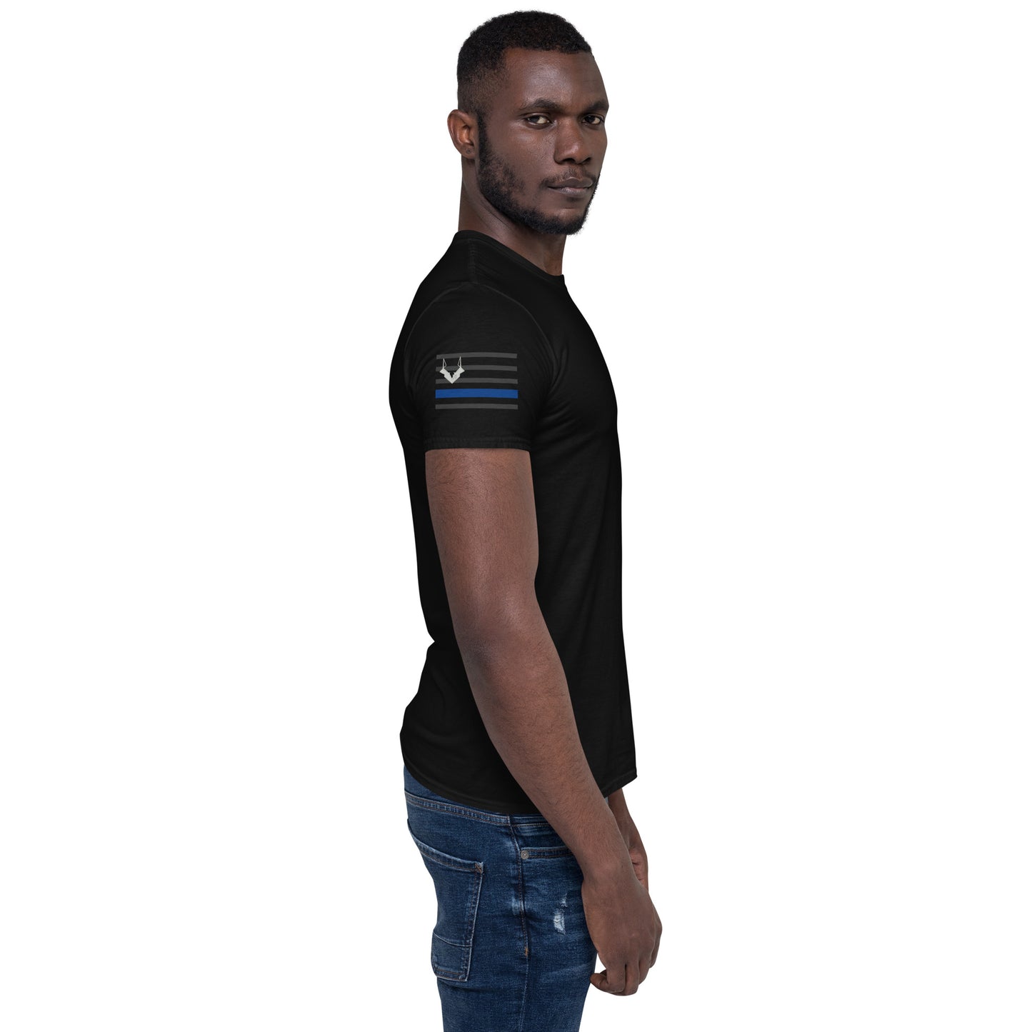 Vuk Thin Blue Line Unisex T-Shirt