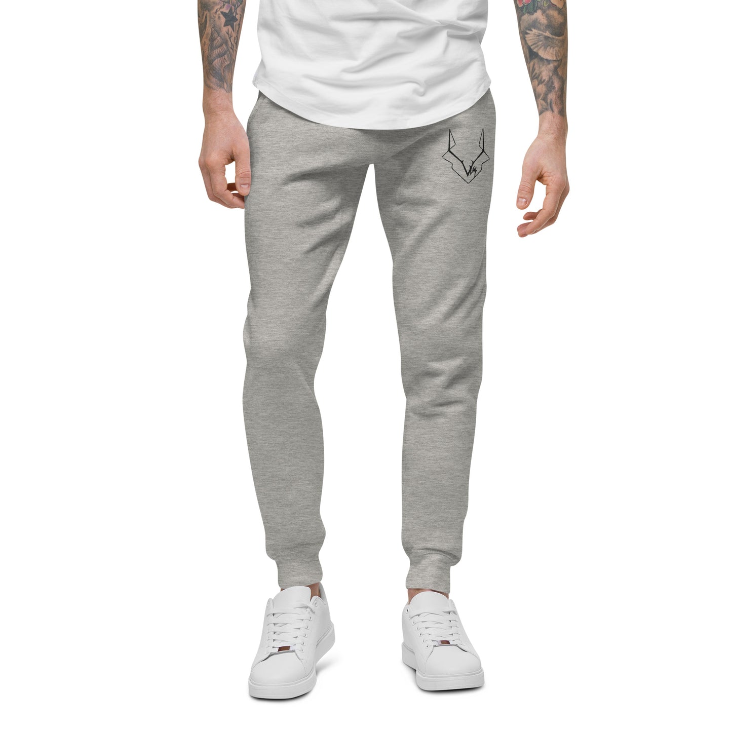 Vuk Embroidered fleece sweatpants