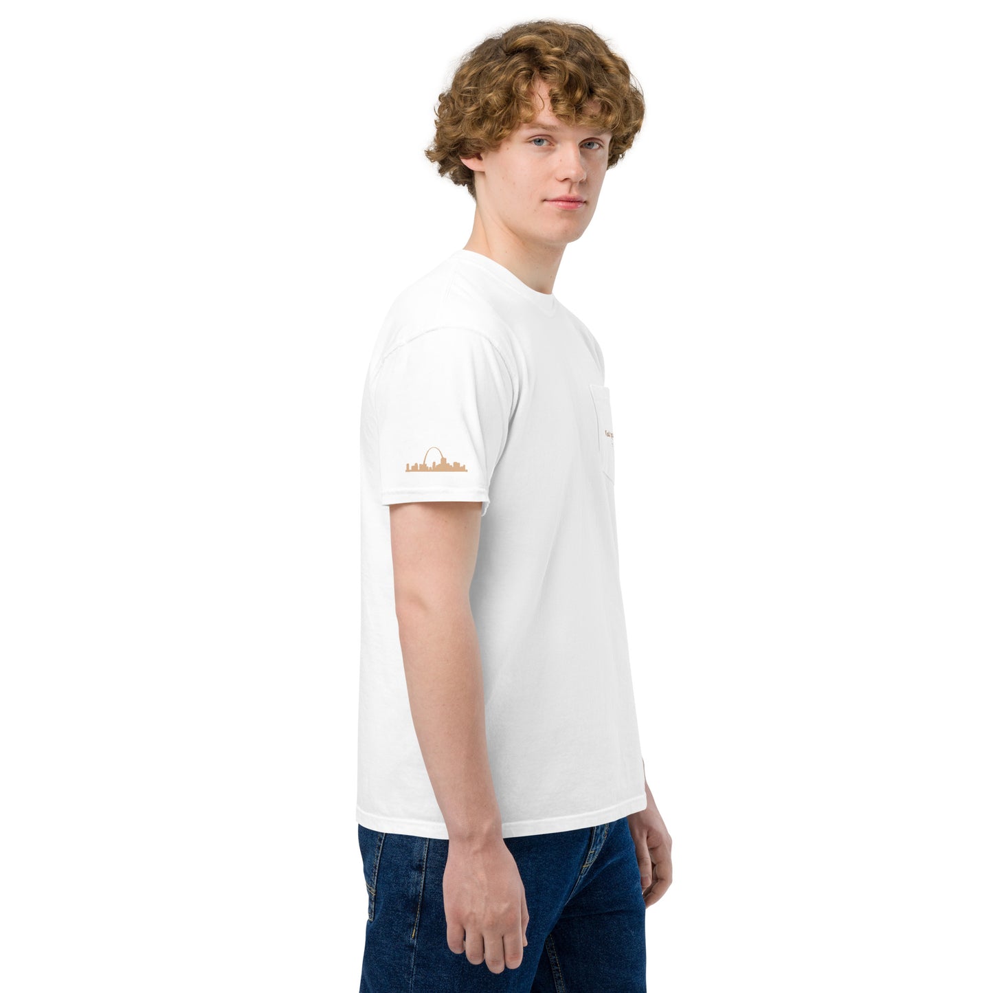 Vuk Apparel garment-dyed pocket t-shirt