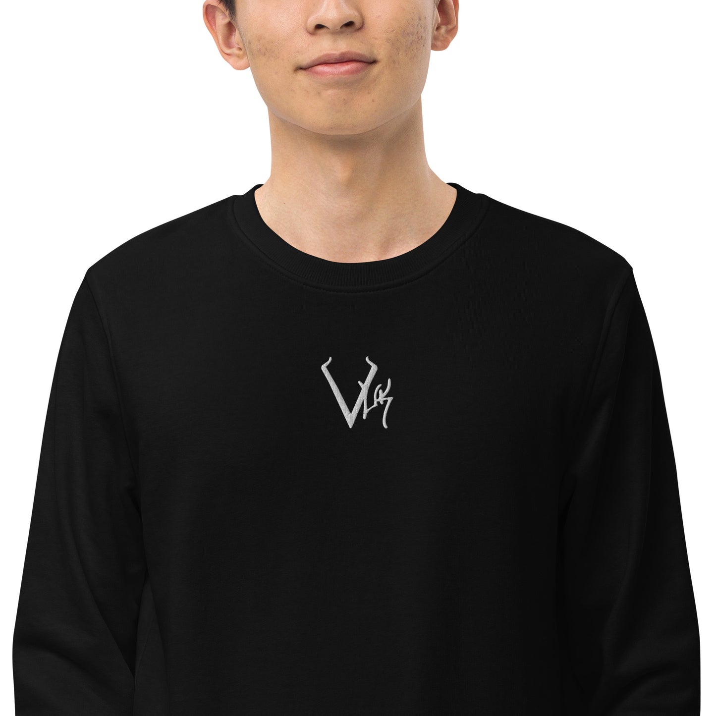 Vuk Embroidered Unisex organic sweatshirt