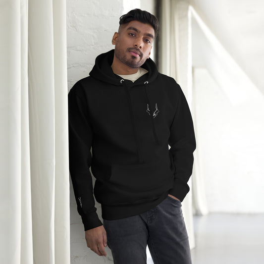 Vuk Embroidered Premium Hoodie