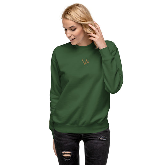 Vuk Embroidered Premium Sweatshirt