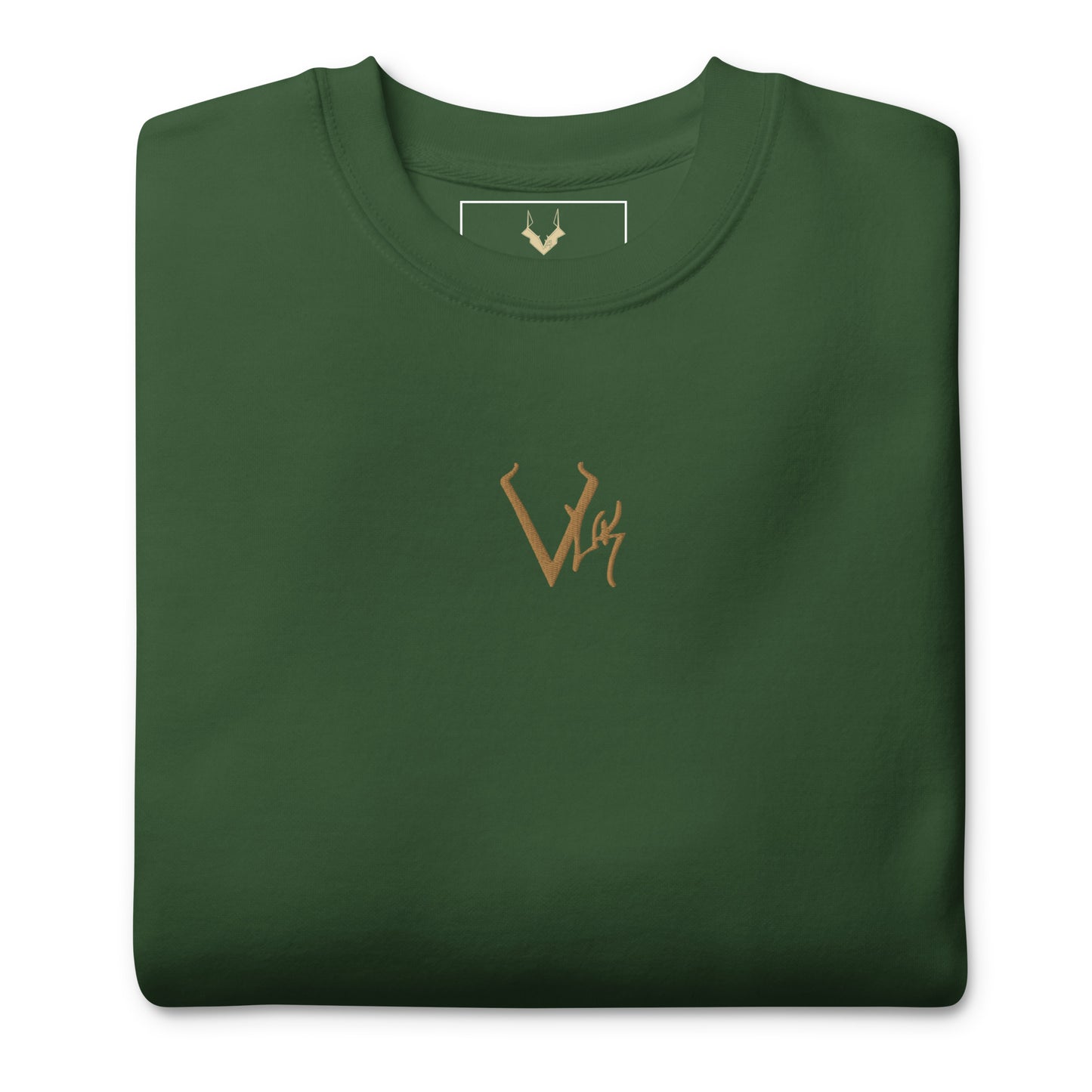 Vuk Embroidered Premium Sweatshirt