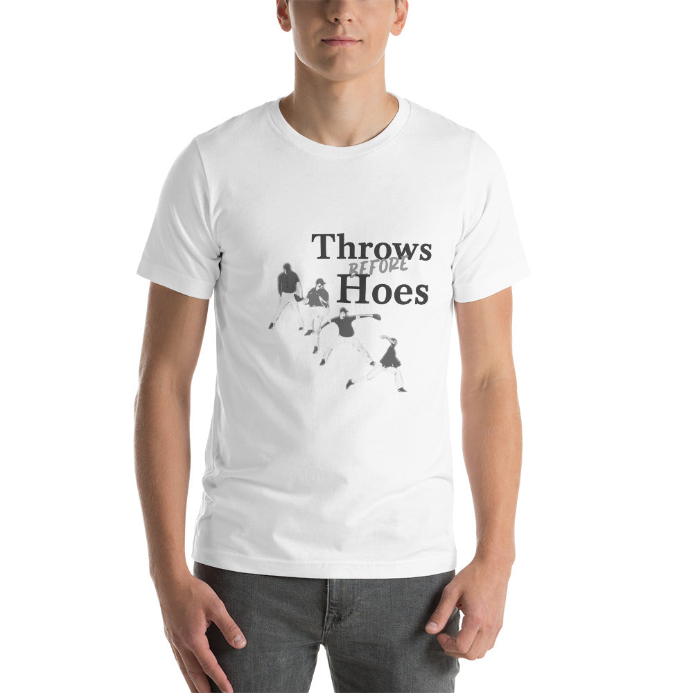 Vuk Throws before Hoes t-shirt