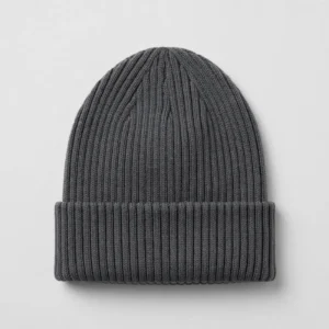 Charcoal Knit Beanie