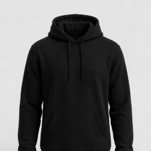 Black Pullover Hoodie